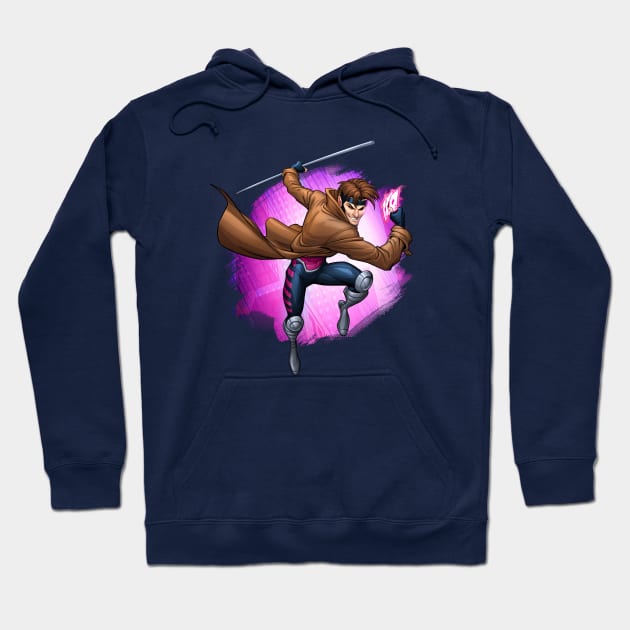 Gambit Hoodie by PatrickBrownArt